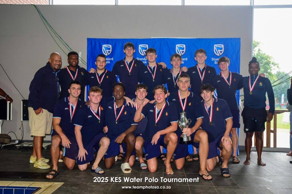 Bishops Diocesan College crowned KES Water Polo Tournament champions. Photo: TeamPhotoSA