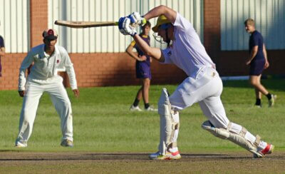 Josh van Biljon's 68* held the DHS innings together and steered School to victory over Clifton. Photo: Brad Morgan.