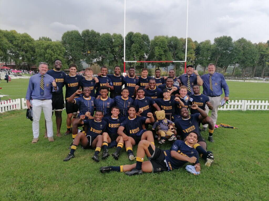 After suffering a last-gasp defeat to Michaelhouse in 2023, when they last visited Balgowan, DHS was thrilled to come away with a win on Saturday. Photo: Durban High School on Facebook.