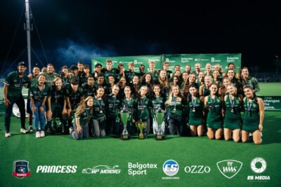 The Fairmont High School boys' and girls hockey teams crowned Belgotex Sport Easter Hockey Tournament champions. Photo: ES Media/Belgotex Sport