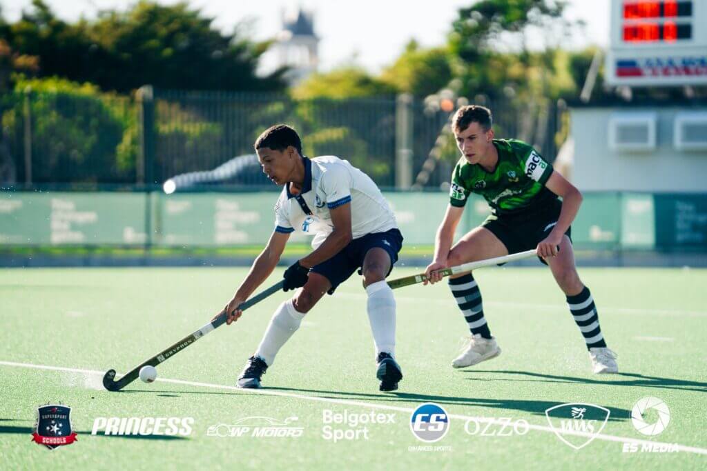 Worcester Gimnasium were one of the standout teams on day one of the Belgotex Sport Easter Hockey Tournament in Cape Town. Photo: Enhanced Sports Media/ Belgotex Sport