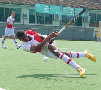 Midfielder Thandanani Zuma has been a key contributor to Michaelhouse's strong start to the season. Photo: Brad Morgan.