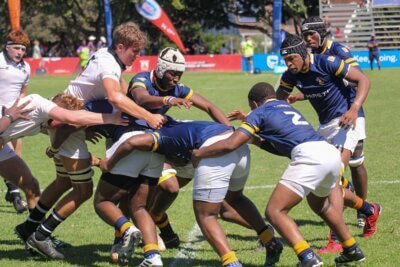 Graeme College fell 17-27 to Hilton College at the Standard Bank Grey High Rugby Festival, but they're eager to claim a win on their home ground when they host Port Rex on Somerset Field. Photo: Graeme College on Facebook.