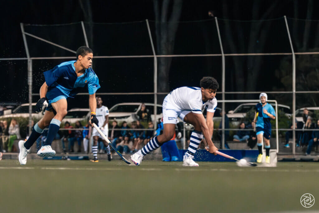 Reece Theunis was in finr form during Bishops and netted a hat-trick for his side. Photo: a_pieterse_photography
