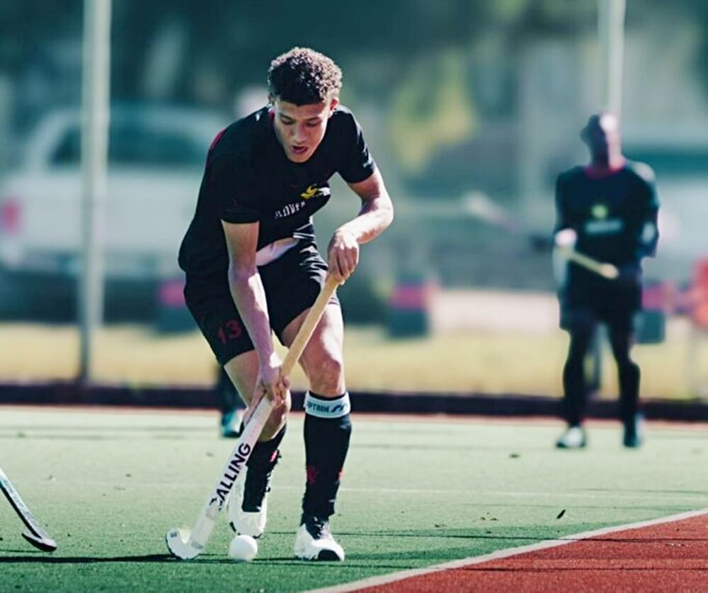 Parktown Boys' High captain Zeyad Davids.