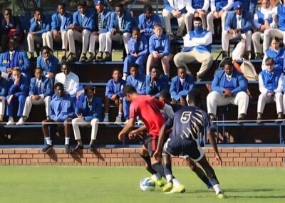 Healthy crowds took in the action on the opening day of the Waterstone College Super Cup. Photo: Waterstone College on Facebook.