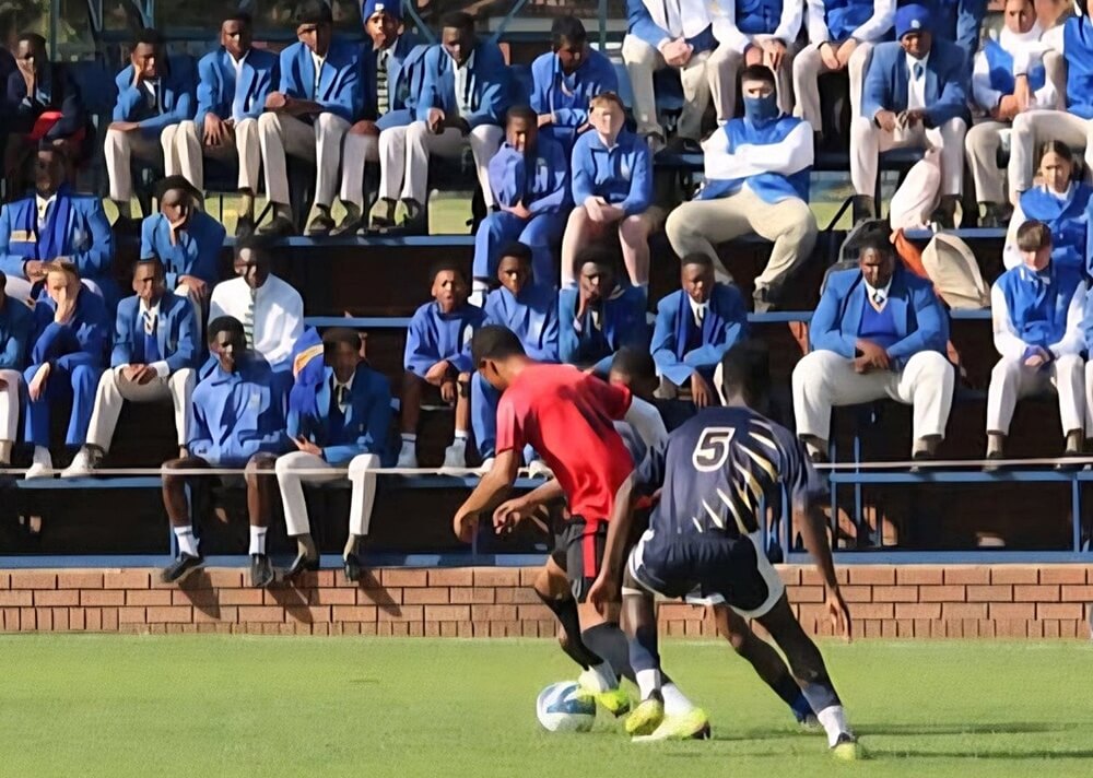 Healthy crowds took in the action on the opening day of the Waterstone College Super Cup. Photo: Waterstone College on Facebook.
