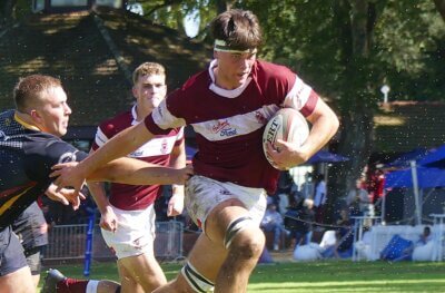 Lock Joseph Roylance has been a reliable source of lineout ball and a workhorse around the field for Kearsney in 2025. Photo: Brad Morgan.