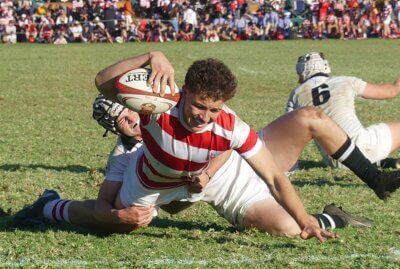A try deep in the second half by MIchaelhouse's Alex Jankowitz set up an exciting finish. Photo: Brad Morgan.