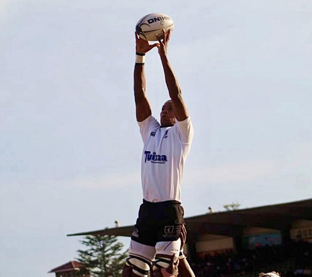 After a competitive first half, Queen's College put the hammer down and ran away to a 47-point win over Port Rex Technical High. Photo: Queen's College Boys' High School on Facebook.