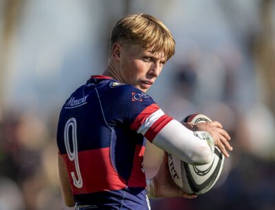 Scrumhalf Liam Simpkins secured his place in the Westville Boys' High history books by leading his team to an unbeaten season. Photo: Martin Ashworth Sports Photography on Facebook.