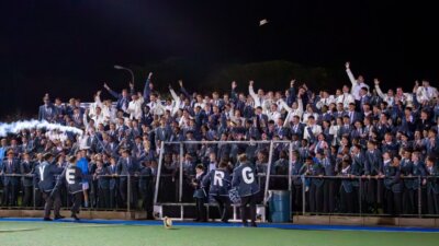 It promises to be a buzz on Friday night when Grey High School takes on Grey College at the Rectory AstoTurf. Photo: Grant Howard
