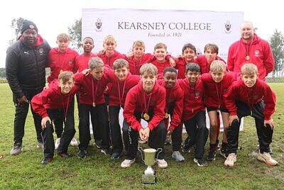 Ashton Ballito won every match they played, going six for six, to lift the Kearsney Soccer Tournament's primary schools' trophy. Photo: Gabrielle Swanepoel.