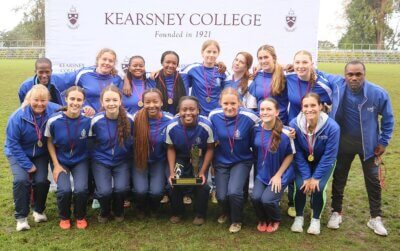 The girls' competition at the Kearsney Soccer Tournament was introduced in 2024. St Mary's DSG has won on both occasions: Photo: Pinetown Boys' High lifted the Kearsney Soccer Tournament title for a second year in succession only three weeks after winning the Kloof High Football Tournament. Photo: Gabrielle Swanepoel.