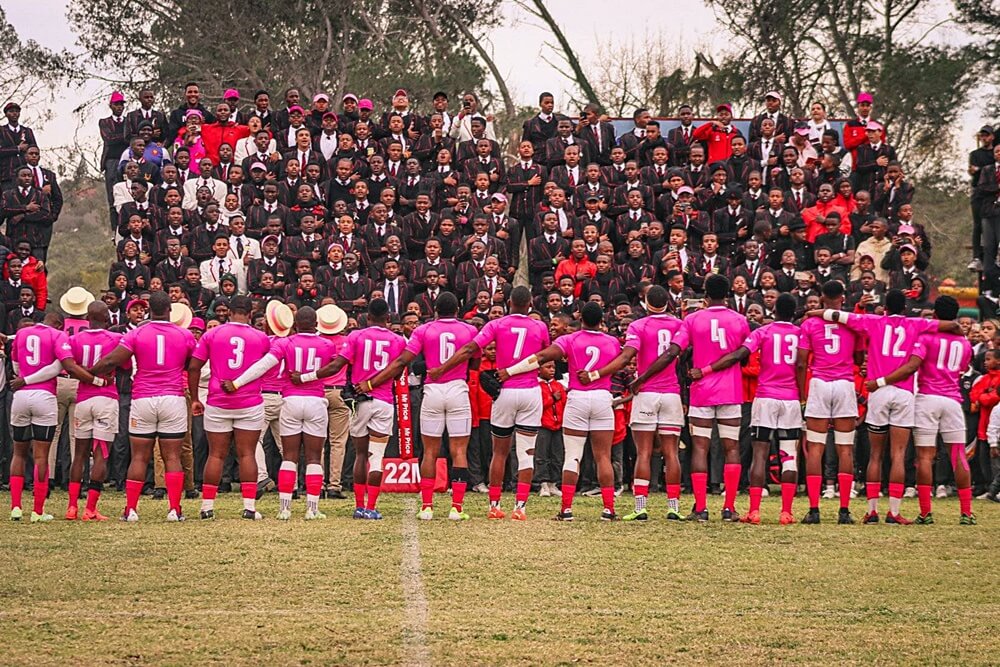 Dale College will wear pink in support of Women's Month when they run out against Selborne College on Saturday, Photo: Dale College on Facebook.