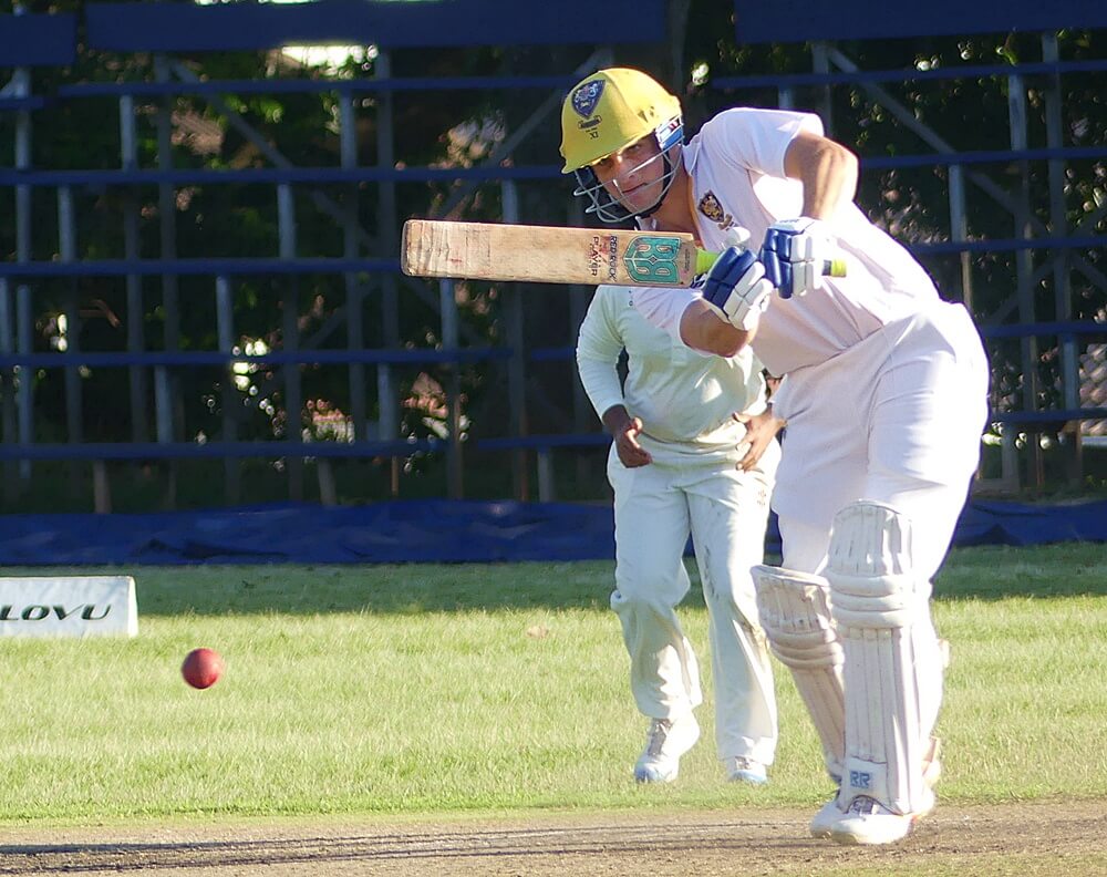 Josh van Biljon scored a century against Michaelhouse in a T20 on 10 September. On Saturday, he reached three figures again, this time against Northwood. Photo: Brad Morgan.