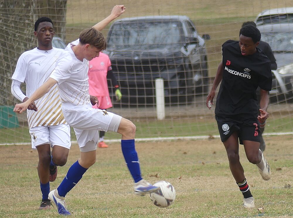 Northwood scored a narrow win over Maritzburg College to reach the title game on the Mancosa Cowie Cup. Photo: Brad Morgan.