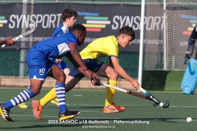 Matteo Stipcevich was in action for the Southern Gauteng u18A side at this year's SASHOC National Week in Pietermaritzburg. Photo: TeamPhotoSA
