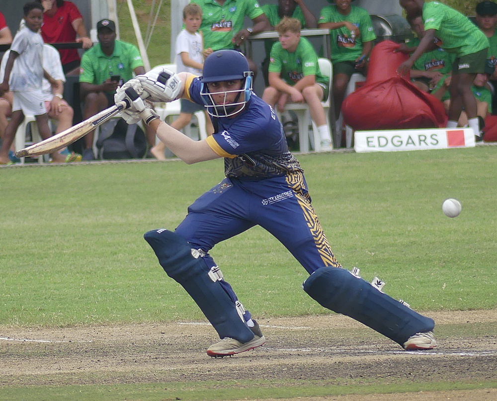 DHS's Ismaeel Omar gives the KZN Coastal team a reliable opening batsman, capable of holding down an end or taking the attack to the opposition. Photo: Brad Morgan.