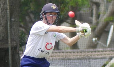 Ross McGlashan top scored for Northwood in both of their games and scored his runs at a healthy clip. Photo: Brad Morgan.