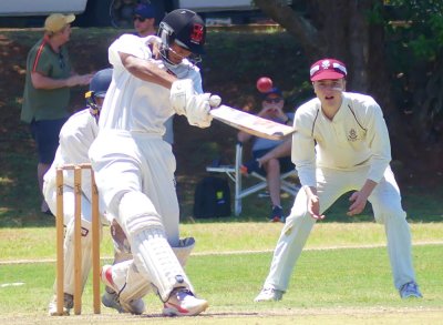 A left-handed batsman, Shiraz Perumal will move up the order to take on greater batting responsibilities in 2026. Photo: Brad Morgan.