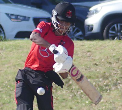 A hard-hitting 79 from Daniyaal Klinck propelled Clifton College to victory over Woodridge College. Photo: Brad Morgan.