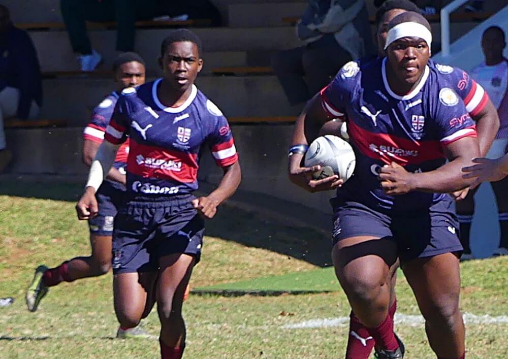 Playing at home, Westville Boys' High had KES's number, running in five tries to nil. Photo: Brad Morgan.
