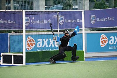 Brad Collins was outstanding in goal for Selborne College. Photo: Selborne College on Facebook.