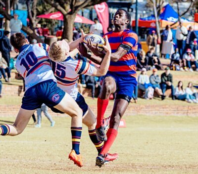 With four age groups in action at the Independent Schools Rugby Festival, with all matches being played at St David's Marist Inanda, day one of the event, Saturday, was action-packed. Photo: Supplied.