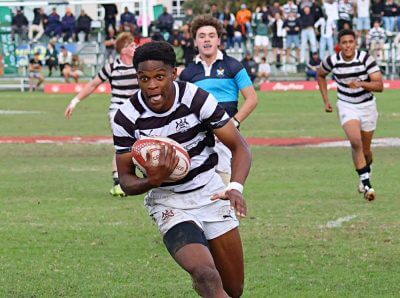 Selborne College gave their home supporters plenty of reasons to cheer in a 24-21 King Price Derby Series victory over St Andrew's College. Photo: Selborrne College on Facebook.