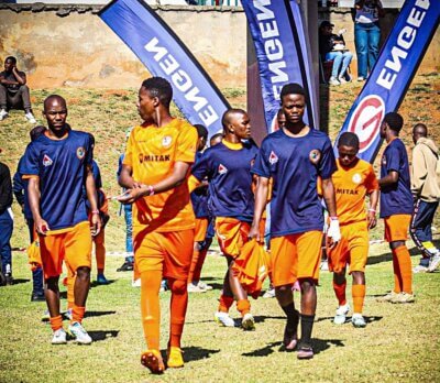 Although they went down in the final, the Gauteng Engen Knockout Challenge was a triumph for Kathorus Hyper Academy, who ousted Mamelodi Sundowns in the semifinals. Photo: Kathorus Hyper Academy on Facebook.