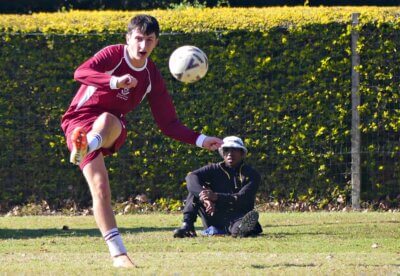 The hosts, Kearsney College, missed out on the Plate final after a tension-packed penalty shootout loss to Durban High School. Photo: Brad Morgan.