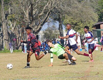 Urban Academy, KwaDinabakubo light up opening day of Kearsney Soccer Tournament