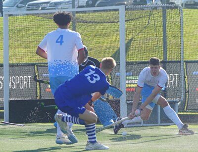 Daniel de Wet opened the scoring for Western Province A in an impressive 4-0 victory over Western Province B. Photo: Brad Morgan.