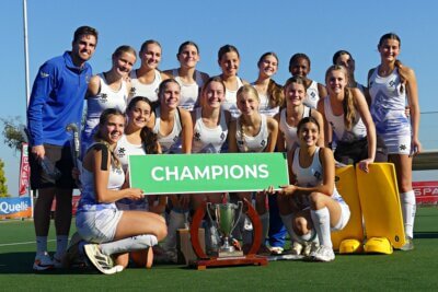 Our Lady of Fatima was clinical and displayed good discipline in their charge to the SPAR KZN Hockey title. Photo: Brad Morgan.