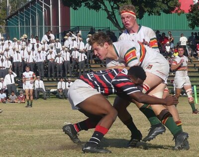 The last time Affies visited Goldstone's, they sneaked a 39-37 win after flyhalf Ruben Pienaar landed a penalty 30 seconds before the final whistle blew. Photo: Brad Morgan.