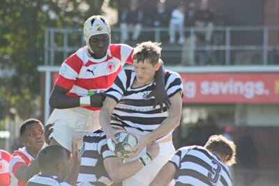 The result of a scintillating contest between Selborne College and Hudson Park High was decided with the very last kick of the game. Photo: Selborne College on Facebook.
