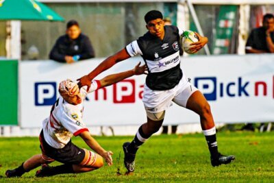 While the Sharks fell to narrow defeats against the Lions and Western Province at the Grant Khomo Week, most of their Academy Week side were members of the Grant Khomo Week's top team in 2025. Photo: Hannes Nienaber.