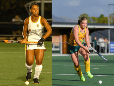 Kirstin Booysen (Oranje), on defence, and Alanda Rademeyer (Paarl Gimnasium), on offence, will be key players in their team's attempts to life the Fairtree Super 12 title.