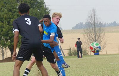 Edendale Technical High played with impressive composure and control to defeat Hilton College in the Cup quarterfinals. Photo: Brad Morgan.