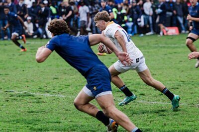 Bishops produced a committed performance, but Rondebosch Boys' High won away from home in the final match of the season for both sides. Photo: Cari Photography.