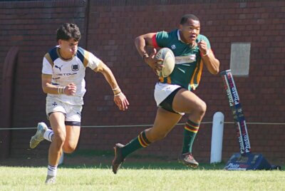 Glenwood outlasted St Charles, winning a lung-busting semi-final by three points. Photo: Brad Morgan.