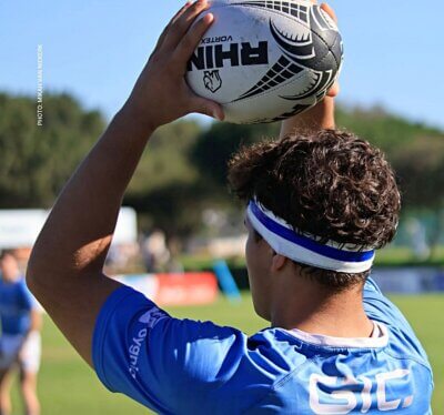 A determined Grey High scored four tries, but Grey College replied with nine in a 33-point win. Photo: Owen Heny, Grey High School on Facebook.