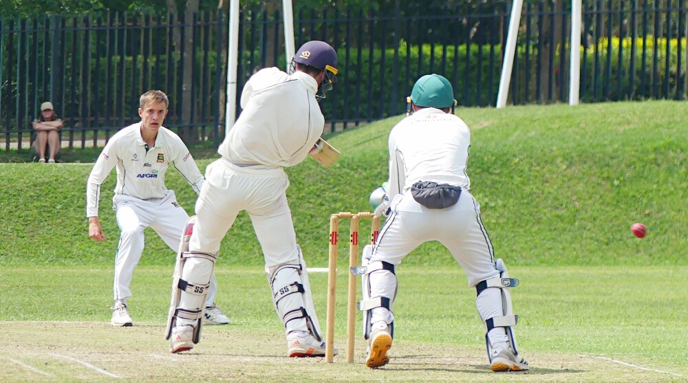 Led by captain Keegan de Jager, Kearsney College ground out an upset win over Affies. Photo: Brad Morgan.