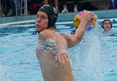 Bradley van Loggerenberg and his Hilton College teammates will contest the Clifton Water Polo Tournament final for the second successive year, taking on Kearsney College for the title. Photo: Brad Morgan.