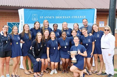 St Anne's DSG was in top form and rode that form all the way to the St Anne's Water Polo Tournament title. Photo: St Anne's DSG.