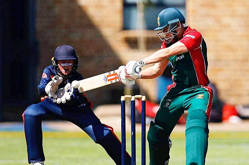 Both sides struggled to put a lot of runs on the board, but Affies won the battle in the field. Photo: Frans Lombard/Actionpix.