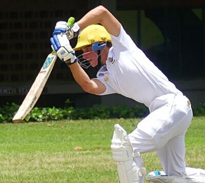DHS captain Josh van Biljon made 112 and led his side to an emphatic 93-run win over Michaelhouse. Photo: Brad Morgan.