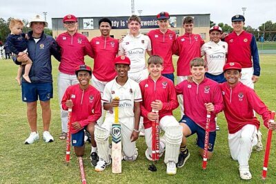 HTS Drostdy raced to a five-wicket in double-quick time, passing Curro Durbanville's total in less than 10 overs. Photo: Xander Pitchers.