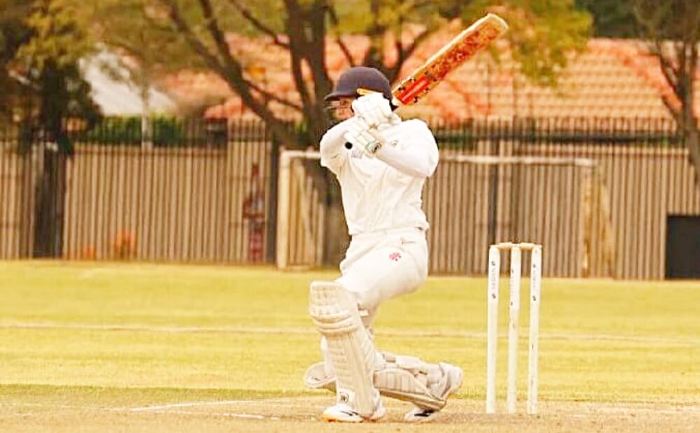 Ethan van Dyk carved a brilliant half-century to set Jeppe on course for a victory over Northwood. Photo: Supplied.